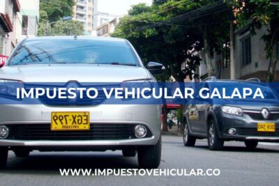 impuesto vehicular Galapa Atlantico Impuesto Vehicular Galapa