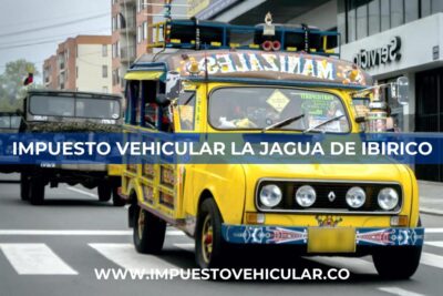 Impuesto Vehicular La Jagua de Ibirico (Cesar)