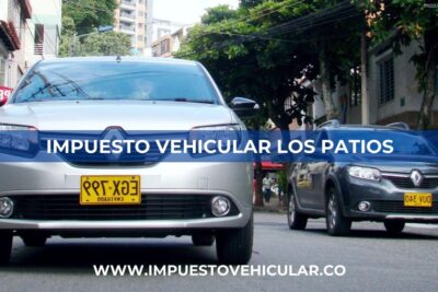 impuesto vehicular Los Patios Norte de Santander Impuesto Vehicular Los Patios