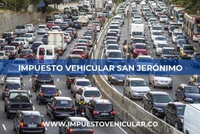 impuesto vehicular San Jeronimo Antioquia Impuesto Vehicular San Jerónimo